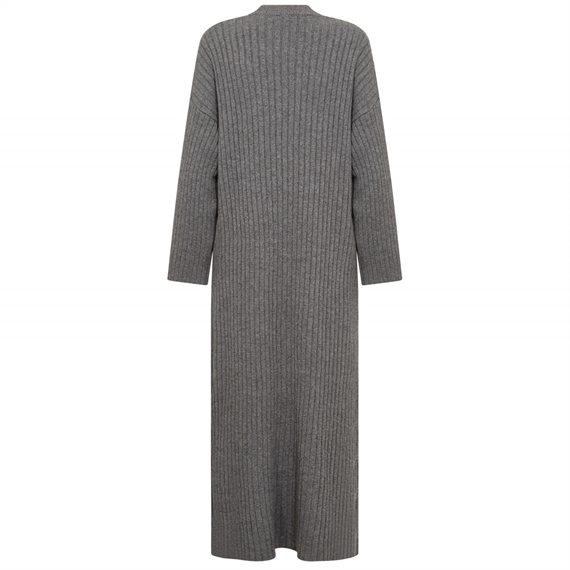 Levete Room LR-JULIANA 1 Strik Kjole, Dark Grey Melange